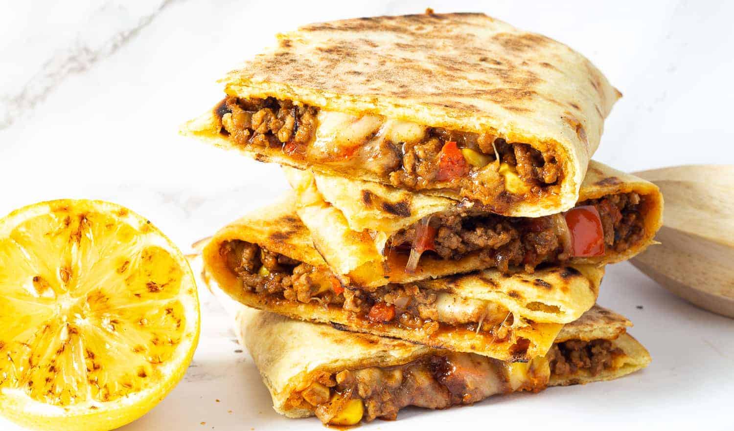Easy Mexican Beef Quesadilla Recipe